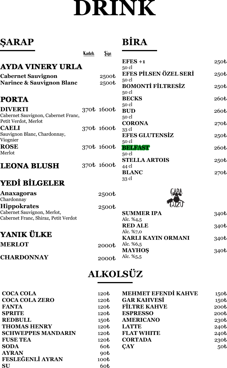 Menu 3